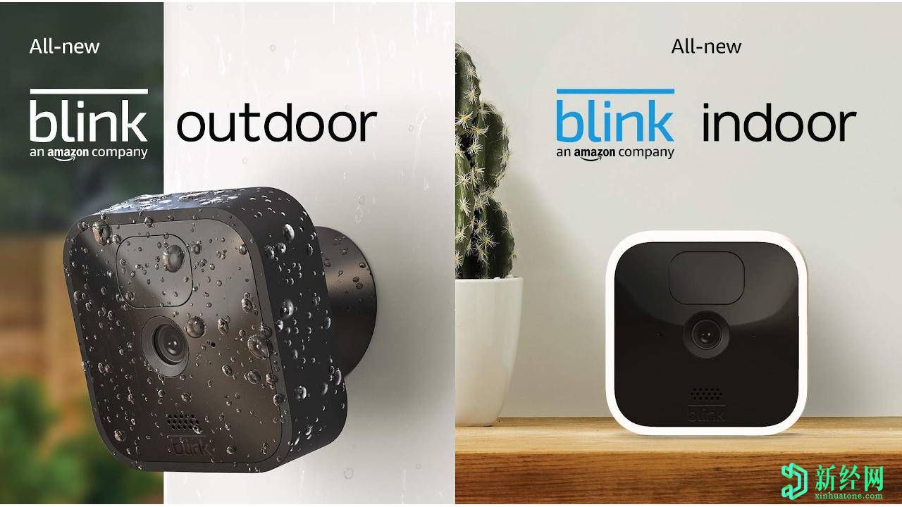 Amazon Blink室内和室外相机承诺四年的电池寿命