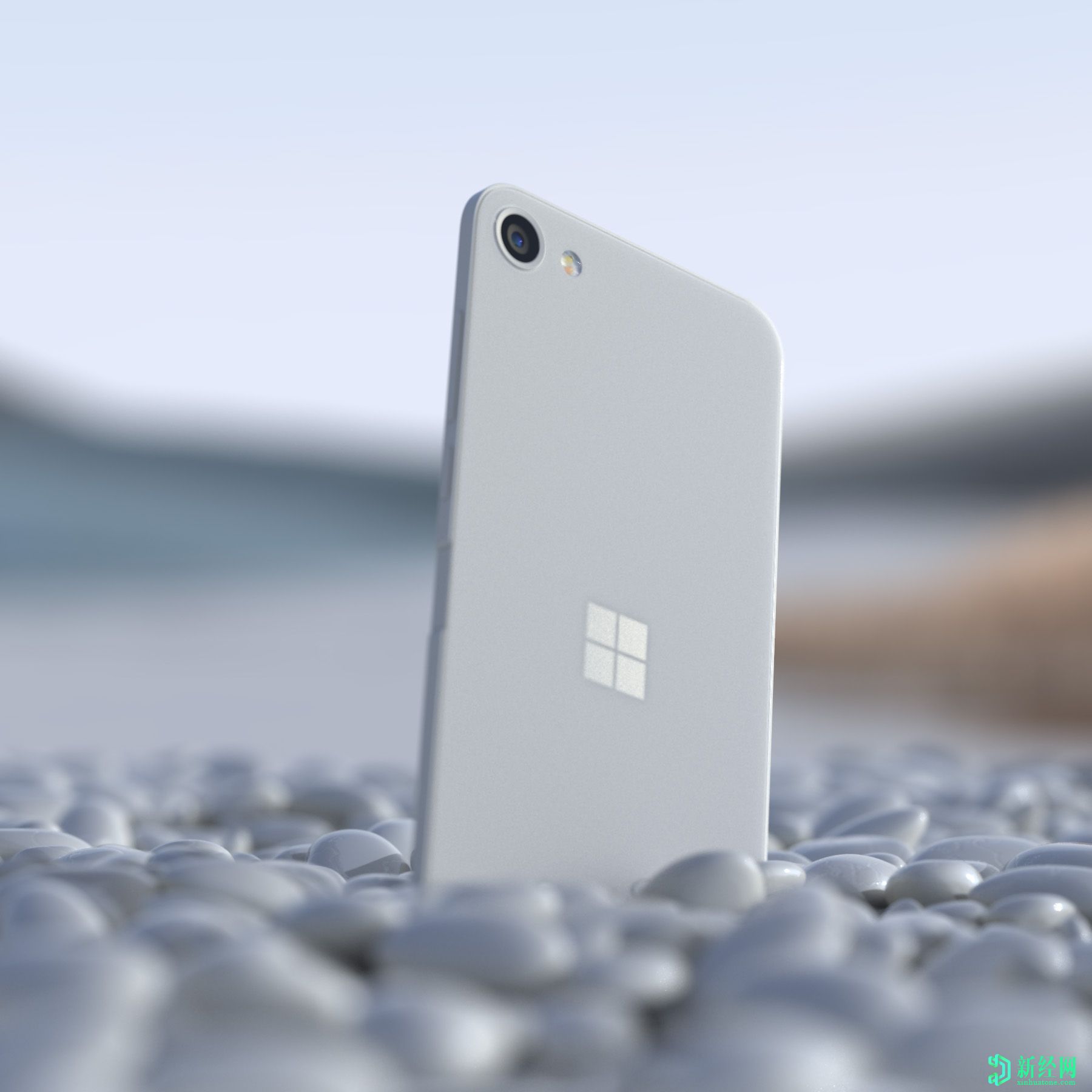 微软Surface Solo概念渲染展示了智能手机设计