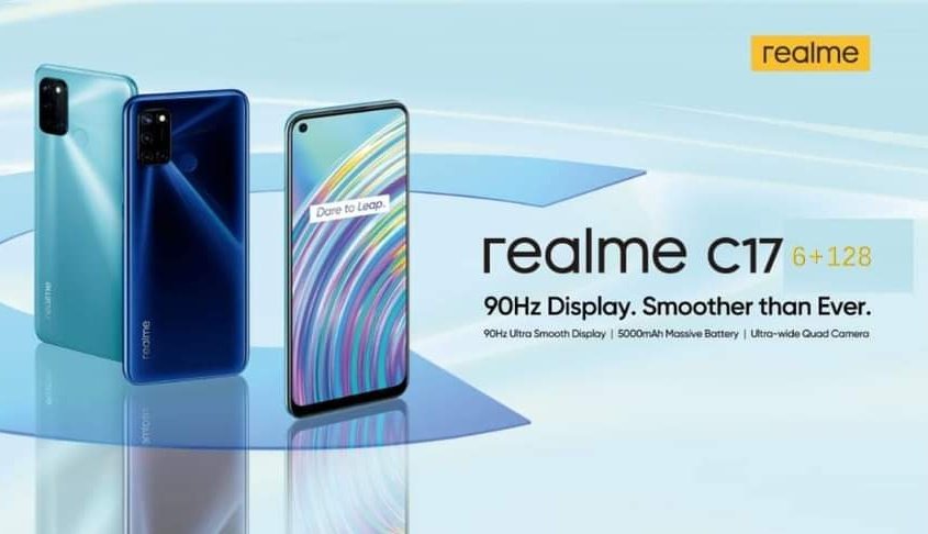 Realme C17将于9月21日推出，配备90Hz显示屏，SD460和13MP四摄像头