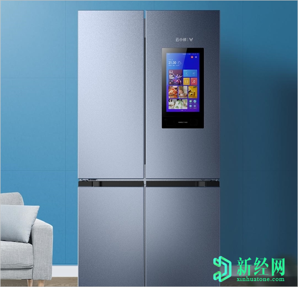 科技资讯:Viomi 451L十字四门冰箱推出了交互式智能显示屏