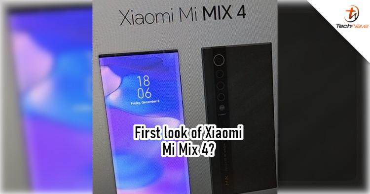 小米Mix4可能会在2021年推出带有显示屏的摄像头
