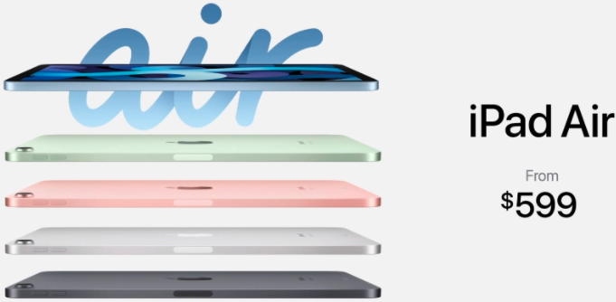 苹果推出了新的iPad Air 4！这是功能和价格
