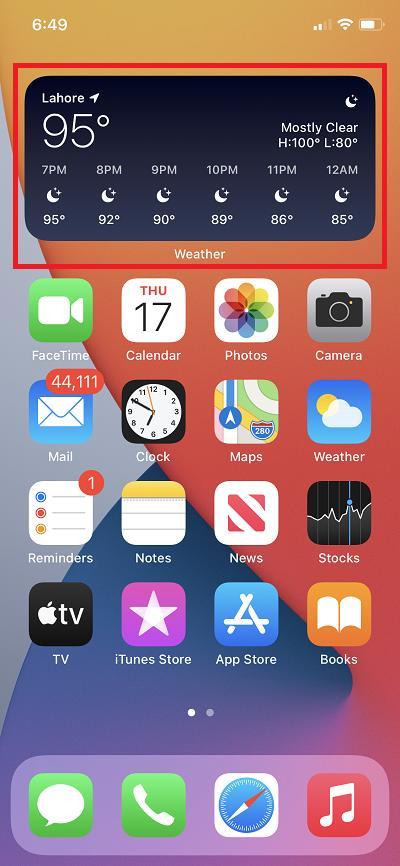 如何在iOS 14的iPhone主屏幕上添加小部件