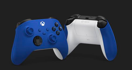 微软宣布Xbox系列的新Shock Blue控制器