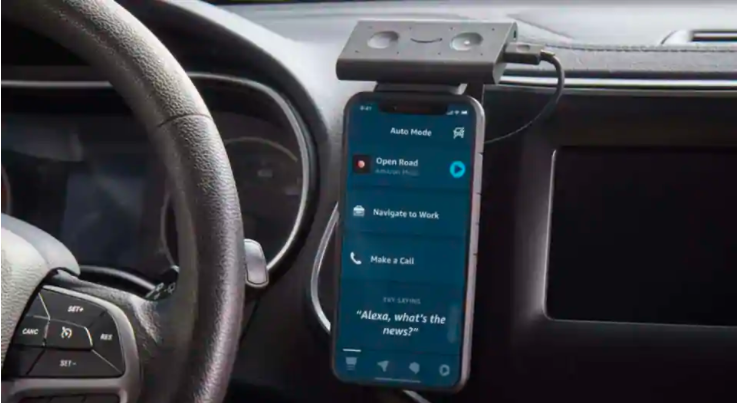 科技资讯:亚马逊作为Echo Auto车载显示器的Alexa应用将配备导航
