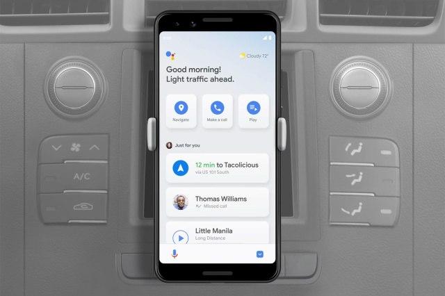 Google Assistant的Android驾驶模式已接近准备就绪