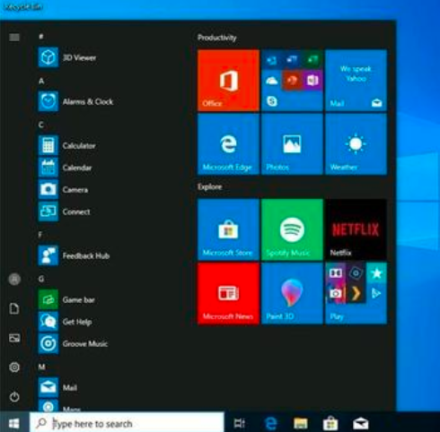 微软Windows 10更新：查看新的“开始”菜单的外观