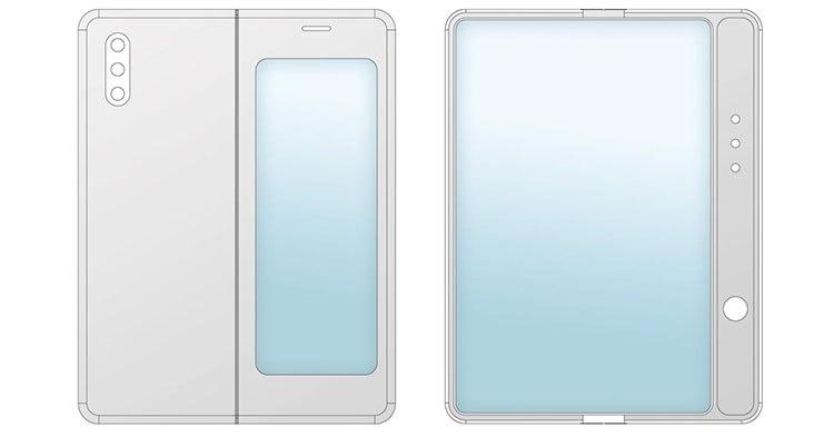 小米最新的可折叠智能手机设计类似于三星的第一代Galaxy Fold