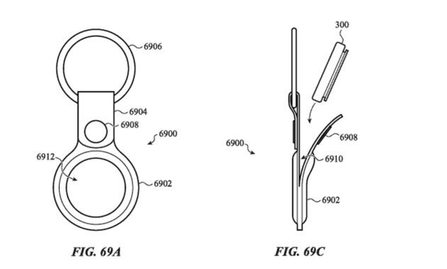 苹果的AirTag设备专利显示了一些功能用途