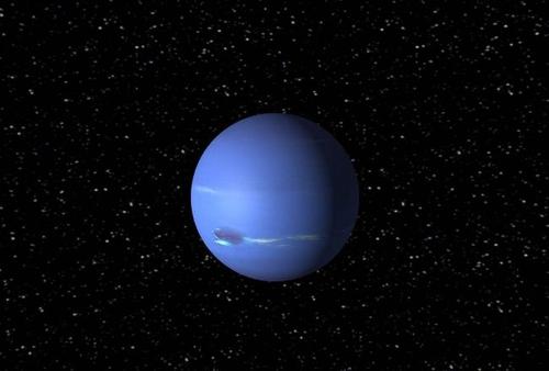 海王星的存在是在实际观察之前由其引力推断出来的