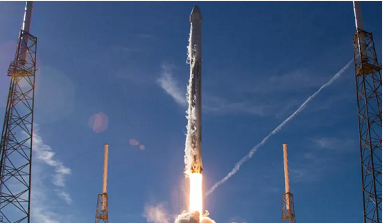 SpaceX Falcon 9为国际空间站发射升空