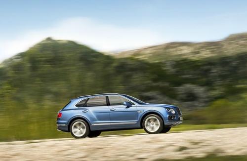Bentley Bentayga进行预览正在接受冬季测试