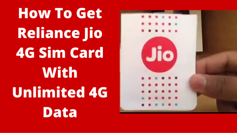 Jio sim也将在3G智能手机上运行​​Reliance带来了新应用