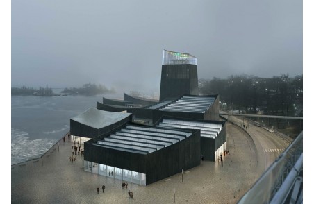 因此赫尔辛基古根海姆博物馆新前哨基地的计划遭到了质疑  