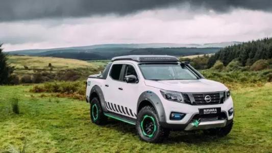 日产Navara Enguard概念车便携式EV电池电源的全地形救援车