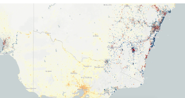 Facebook Disaster Maps数据在应对澳大利亚的丛林大火中发挥了作用