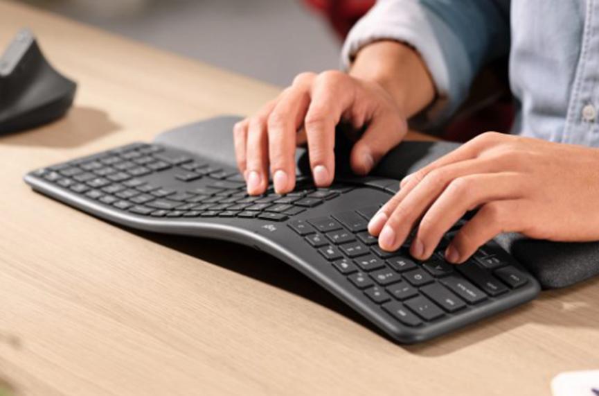 罗技ERGO K860人体工学键盘将于2月以130美元的价格出售