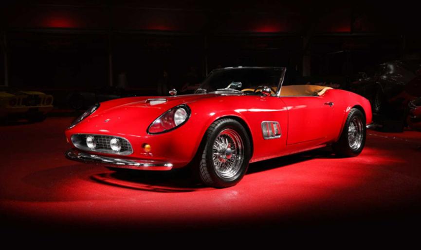 来自Ferris Bueller's Day Off的法拉利复制品售价为$ 396K