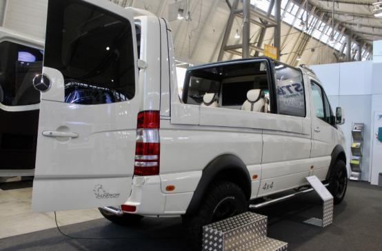 HünerkopfSprinter 4x4 Landaulet锁定2020年最怪异的敞篷车