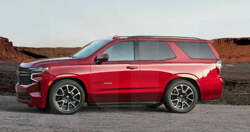 两门ZR2 SS渲染重塑2021年雪佛兰Tahoe