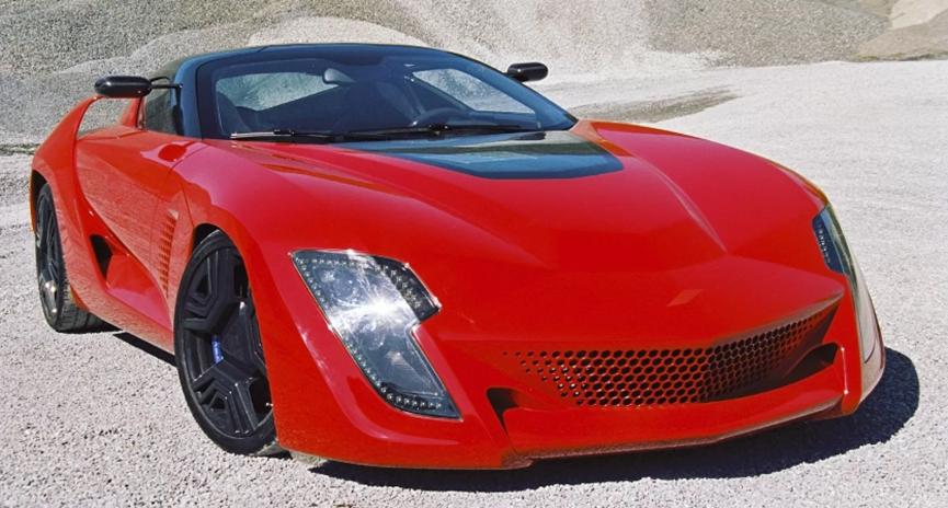 Corvette上独特的Bertone Mantide待售