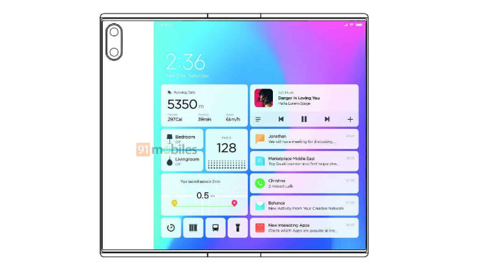 小米Mi MIX折叠设计可能已获得专利