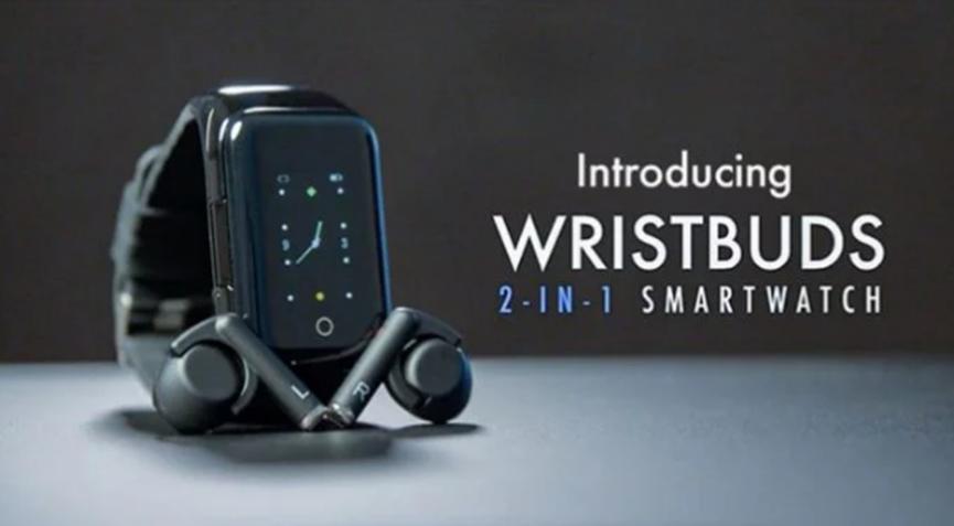 Wristbuds在Kickstarter上推出的带有耳塞隔间的智能手表