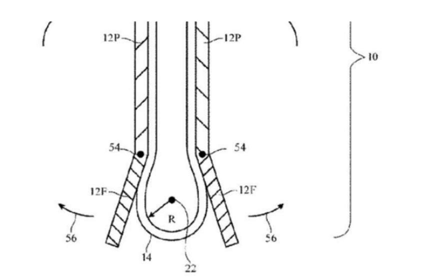 Apple专利暗示无折痕可折叠手机
