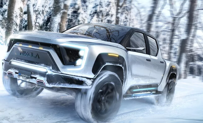 尼古拉的新型Bad配备电动和燃料电池动力总成 续航里程可达600英里