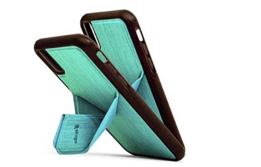 此iPhone手机壳使用折纸样式的折叠件将支架添加到设备中