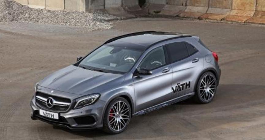 2021 Mercedes-AMG GLA454.3秒内仍达到60 mph的时速