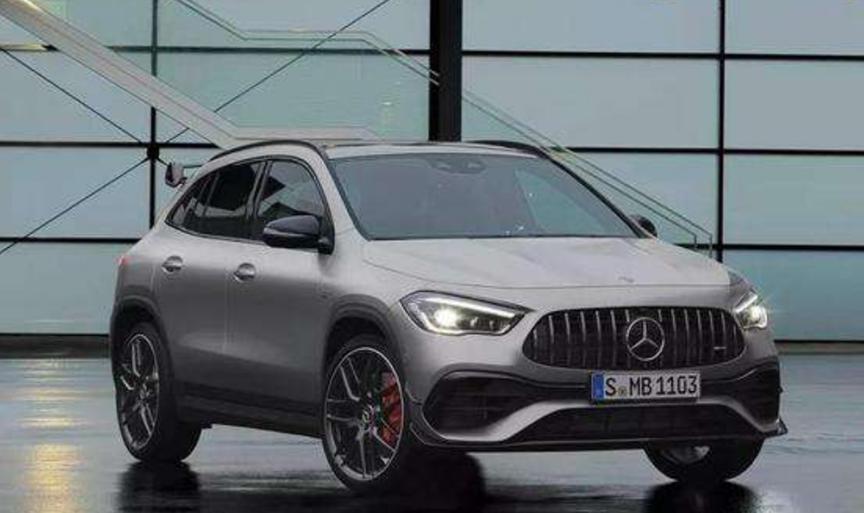 2021 Mercedes-AMG GLA454.3秒内仍达到60 mph的时速