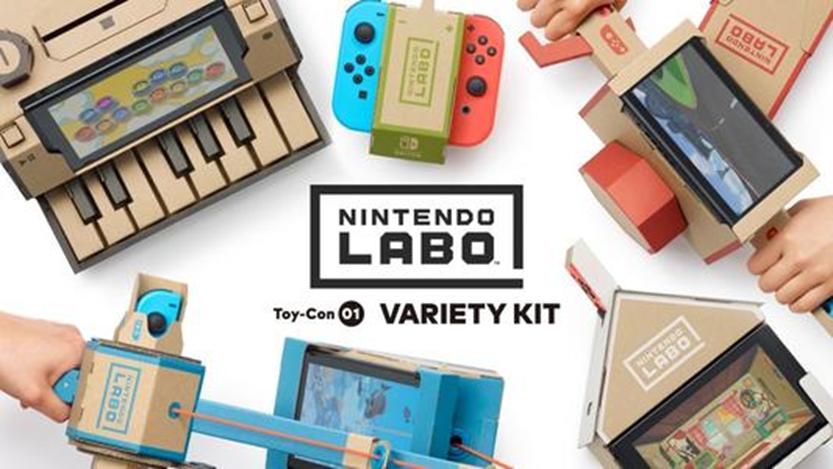 Nintendo Labo的最新视频展示了Toy-Con车库的范围