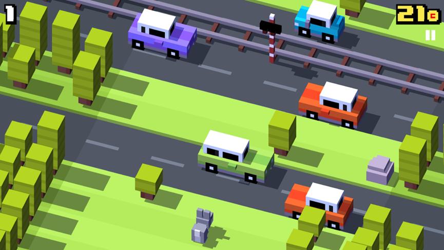 Crossy Road 适用于所有人的Android和iOS版本