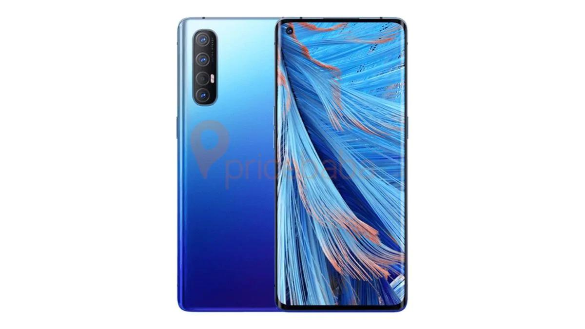 Oppo Find X2 Neo Leak显示类似于Oppo Reno 3 Pro 5G的设计