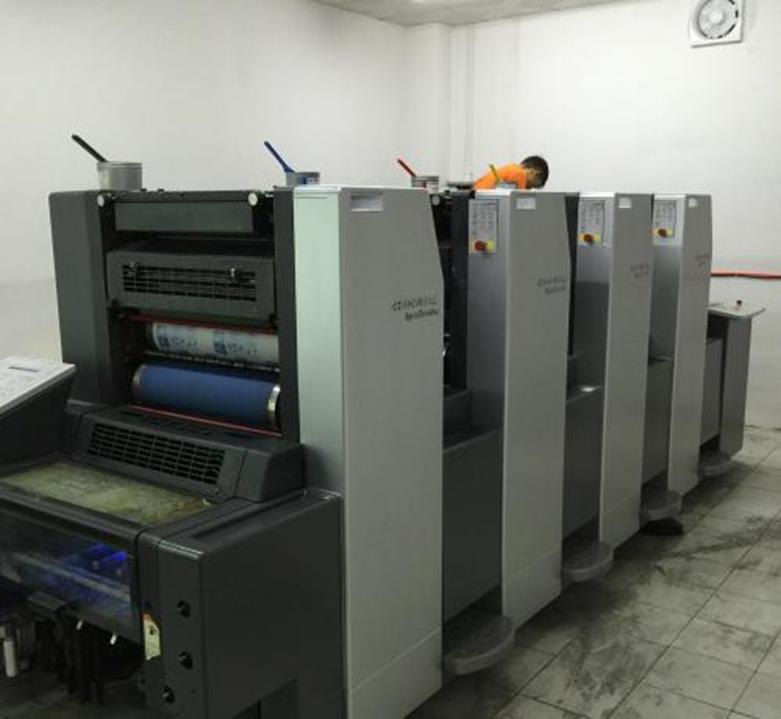 印刷机中生产的大规模集成电路