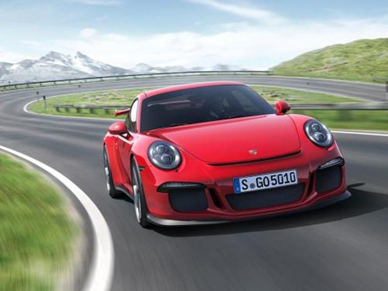 全新保时捷911 GT3原型展示赛车的空气动力学特性
