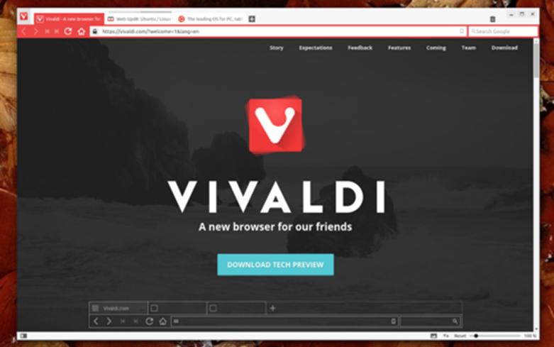 Vivaldi 2.2引入了画中画更智能的标签管理和导航功能