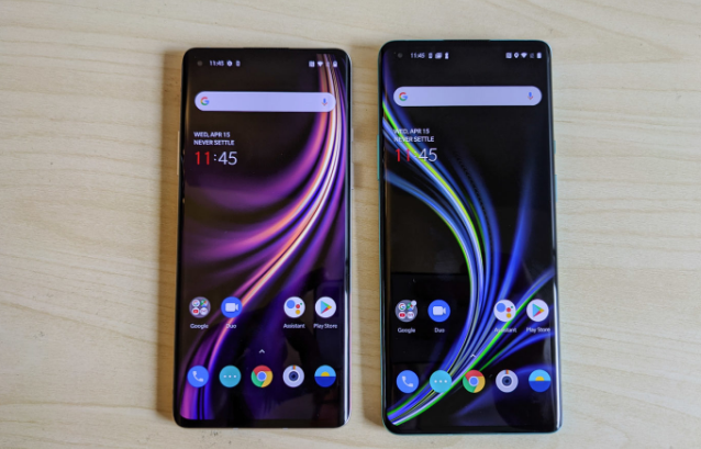 OnePlus 8和8 Pro搭载三星的顶级OLED显示器