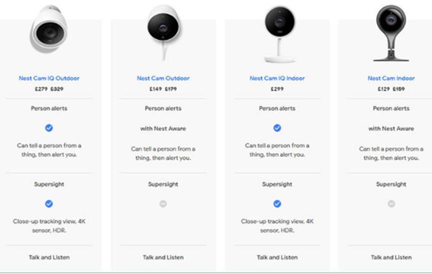 Google降低Nest Cam默认质量以节省带宽