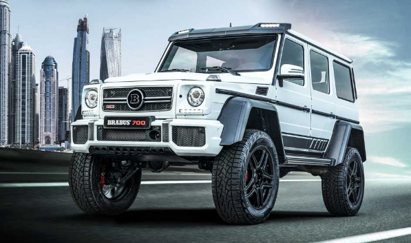 Brabus 700 4×4 2 SUV是基于梅赛德斯G 63越野的升级版本