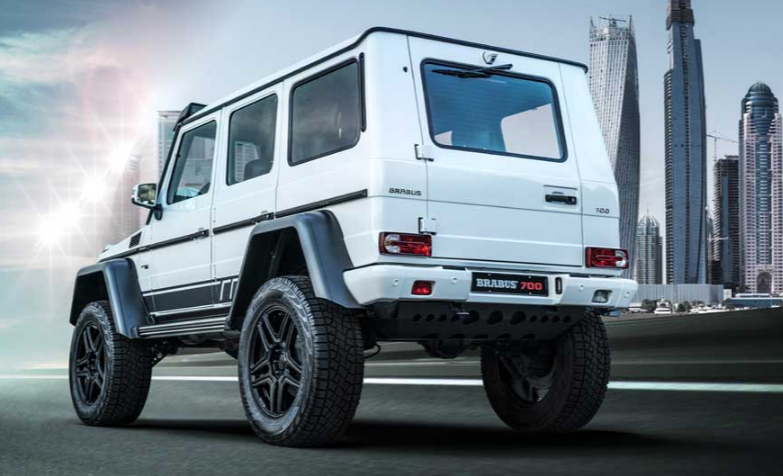 Brabus 700 4×4 2 SUV是基于梅赛德斯G 63越野的升级版本