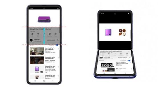 YouTube现在为Galaxy Z Flip提供了Flex模式