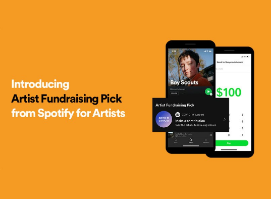 Spotify添加了新功能以直接在其iOS应用中支持艺术家