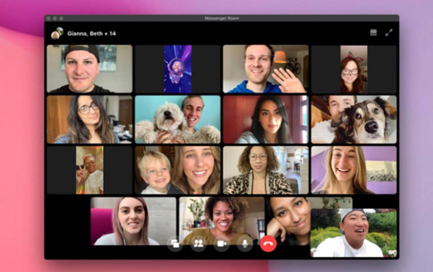 Facebook Messenger Rooms在团体视频聊天中击败Zoom