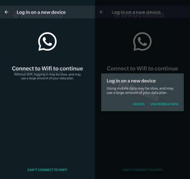 您可能很快就能在多个设备上使用相同的WhatsApp号