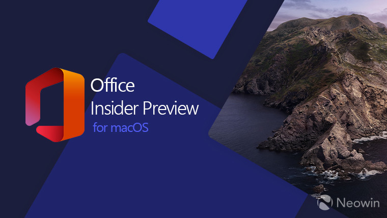  macOS上的Slow Ring Office Insiders获得Excel和Outlook的新功能