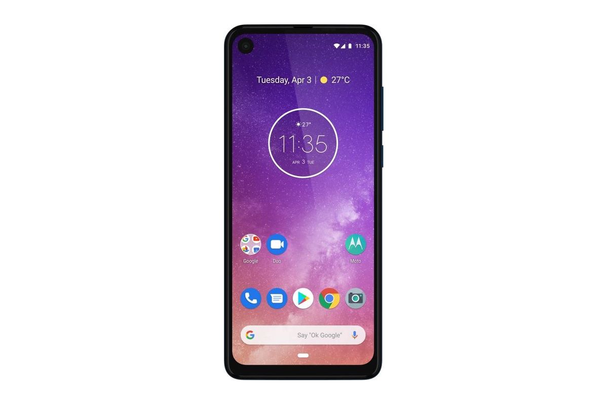 带有6.3英寸显示屏，4GB RAM表面的Motorola One Vision Plus在Google Android Enterprise Directory中