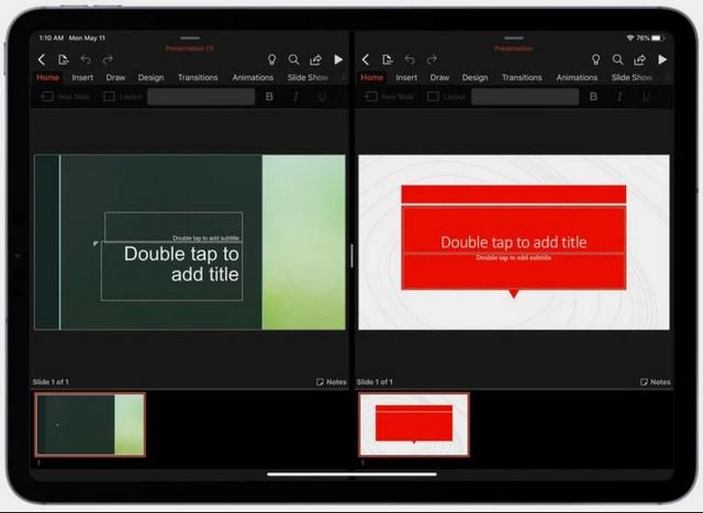 Microsoft在iPad上将分割视图带到Microsoft Word和PowerPoint