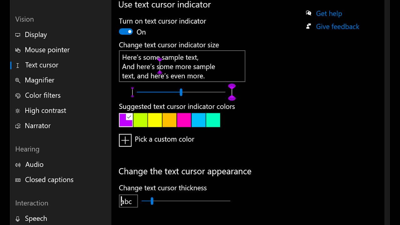 Windows 10新的辅助功能针对视障用户推出